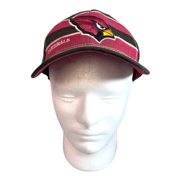 Arizona Cardinals Reebok Onfield S/M Hat Black Red Embroidered NFL Equipment Cap - Picture 2 of 6